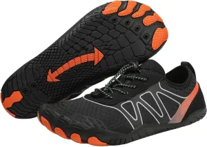 Hike Barefoot Shoes Women Men Pro Barefoot Shoes with Wide Toe Box Healthy and Non-Slip Breathable Quick Dry Zero Drop Trail Running Shoe Hiking Athletic Sneakers Hiking Shoe