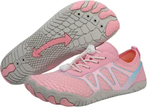 Hike Barefoot Shoes Women Men Pro Barefoot Shoes with Wide Toe Box Healthy and Non-Slip Breathable Quick Dry Zero Drop Trail Running Shoe Hiking Athletic Sneakers Hiking Shoe