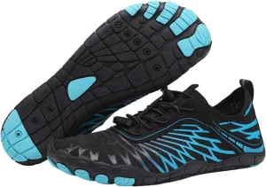 Hiking Barefoot Shoes for Women Men Pro-Healthy&Non-Slip Water Shoe Quick Drying Breathable Hike Walking Shoes Waterproof Trail Running Water Shoe Wide Toe Box Footwear Beach Sneakers Unisex
