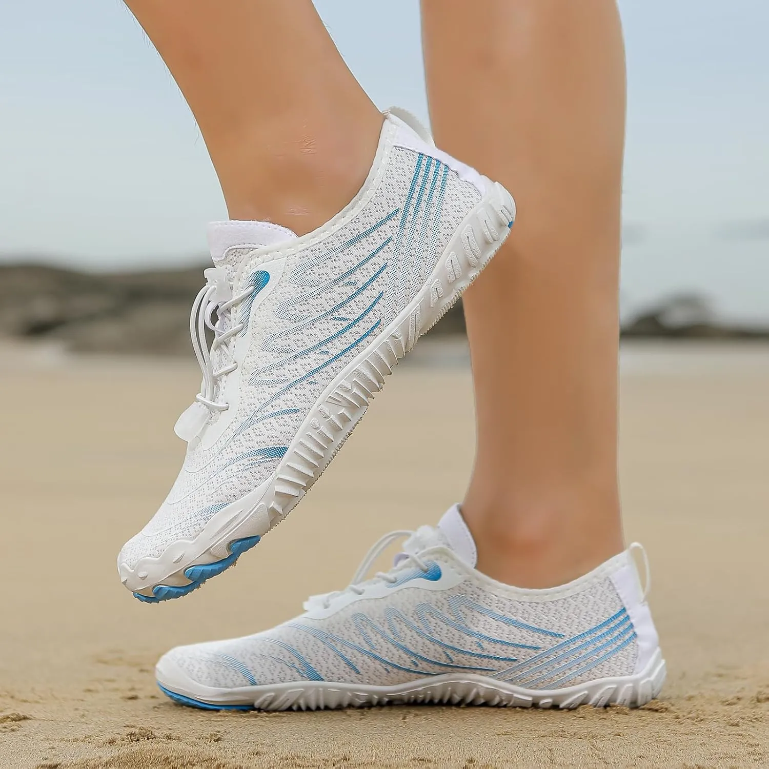 Hiking Footwear Barefoot Womens Mens Hike Barefoot Shoes Footwear Pro Barefoot Shoes with Wide Toe Box Healthy & Non-Slip Barefoot Shoes Unisex Quick Dry Zero Drop Trail Running Shoes Sneakers