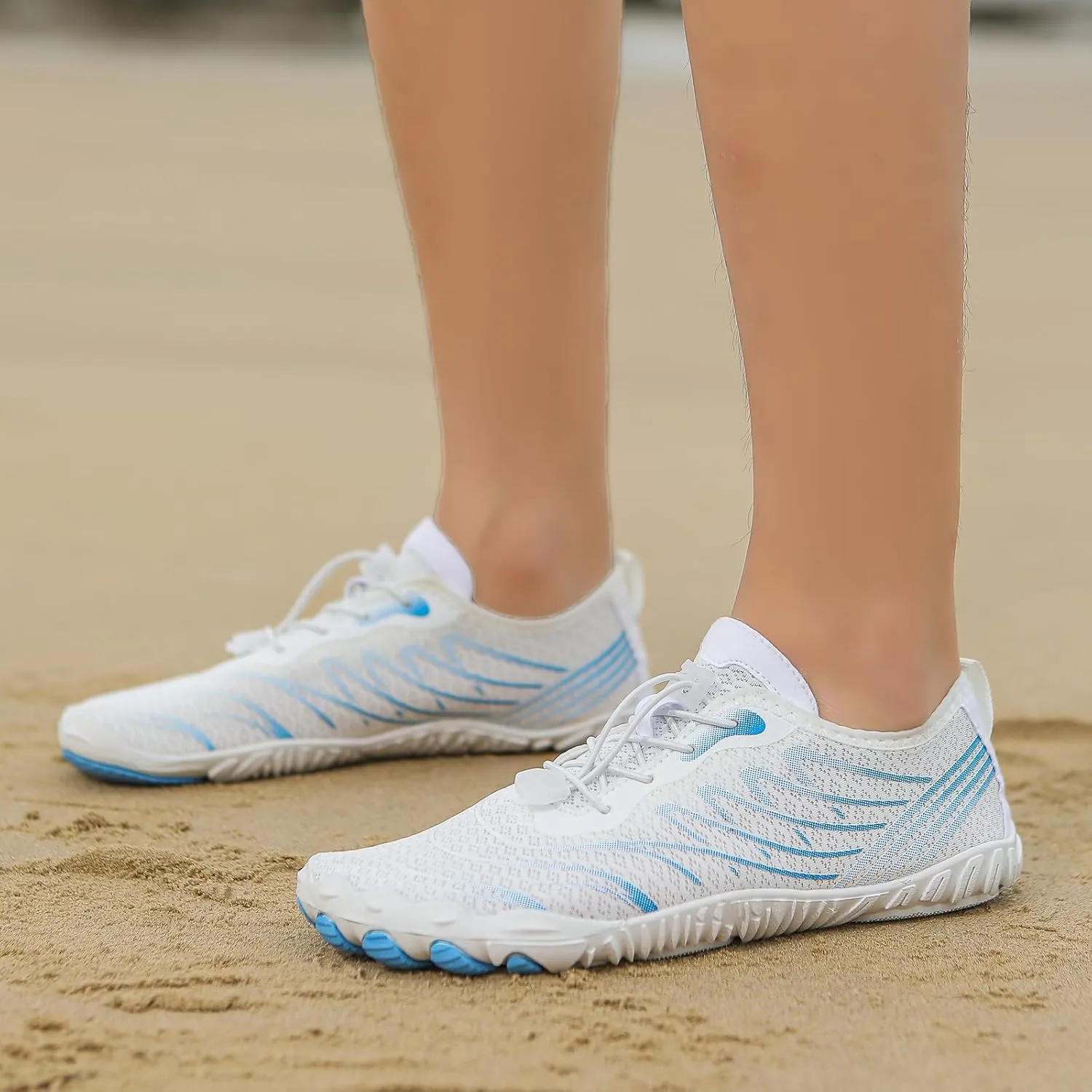 Hiking Footwear Barefoot Womens Mens Hike Barefoot Shoes Footwear Pro Barefoot Shoes with Wide Toe Box Healthy & Non-Slip Barefoot Shoes Unisex Quick Dry Zero Drop Trail Running Shoes Sneakers