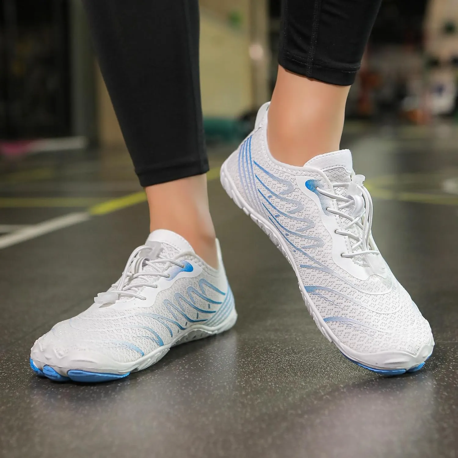 Hiking Footwear Barefoot Womens Mens Hike Barefoot Shoes Footwear Pro Barefoot Shoes with Wide Toe Box Healthy & Non-Slip Barefoot Shoes Unisex Quick Dry Zero Drop Trail Running Shoes Sneakers