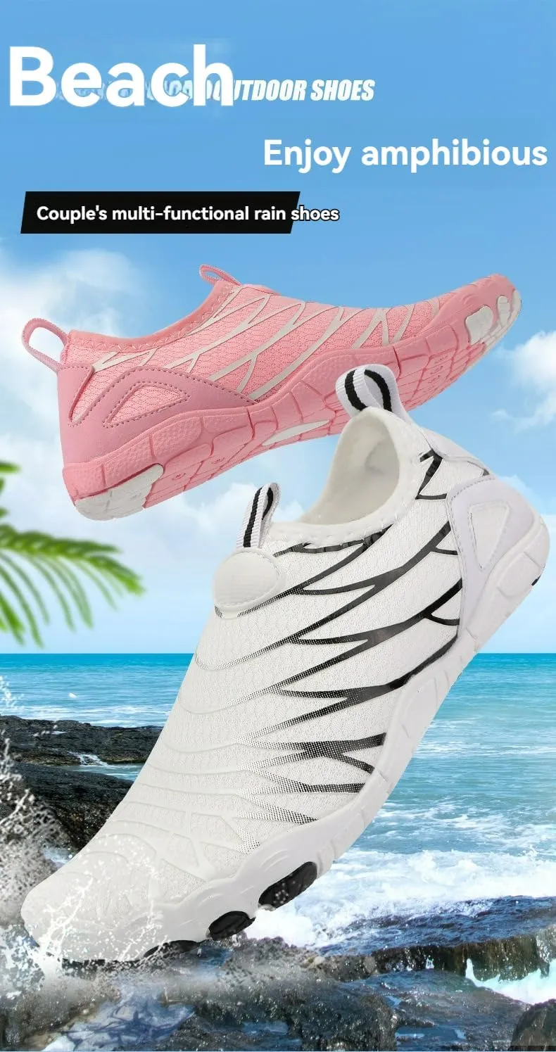 Hiking Shoes Women Healthy & Non-Slip Barefoot Shoes Comfortable Hike Summer Footwear Breathable Quick-Dry Beach Swim Surf Shoe Healthy Comfort Grounding Shoe for Running and Daily Wear