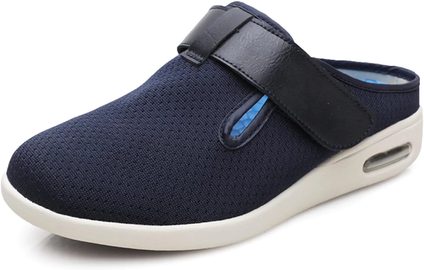 JITUUE Women's Loafers Diabetic Air-Cushion Slip-On Walking Shoes Orthopedic Breathable Casual Comfort Outdoor Shoes Memory Foam Slipper