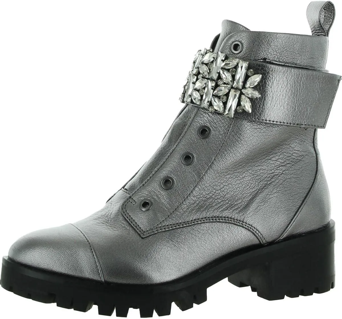 KARL LAGERFELD Women's Pippa Combat Boot