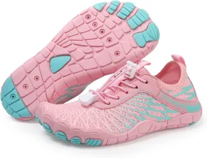 Kids Barefoot Shoes Toddler Boys Girls Sneakers Comfort Anti-Slip Walking Shoes Wide Toe Box Quick Dry Lightweigt Waterproof Breathable Shoes Non-Slip Hiking Footwear Shoes Barefoot Sneakers