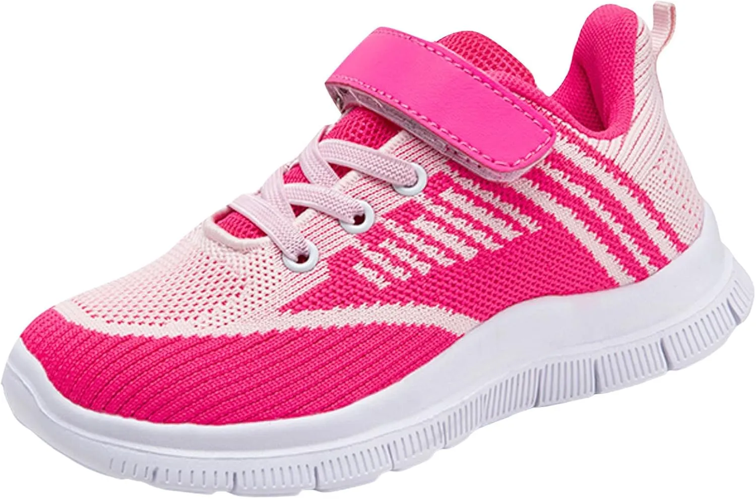 Kids Tennis Shoes for Boys Girls Lightweight Breathable Sneakers Running Athletic Shoes Slip On Fashion Running Sneakers