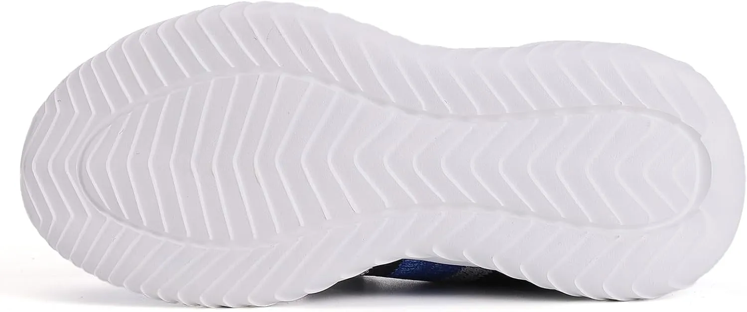 KUBUA Kids Sneakers Boys Tennis Lightweight Breathable Athletic Girls Running Shoes for Toddler