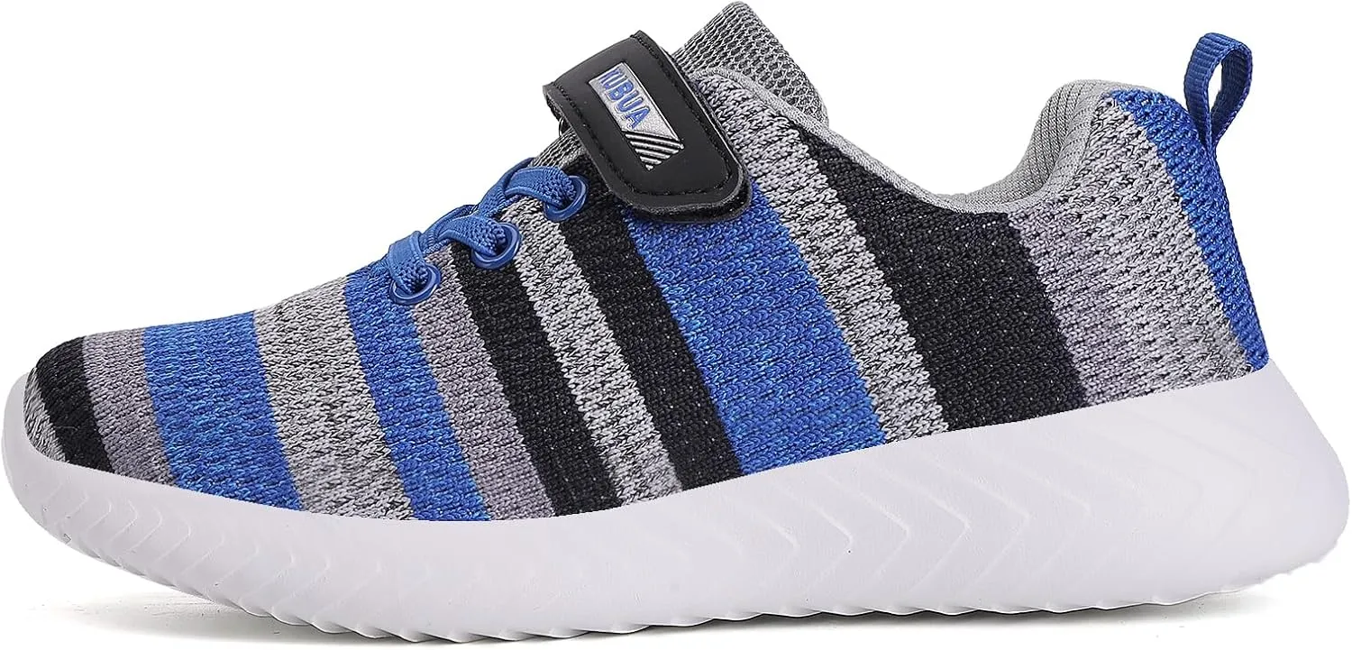 KUBUA Kids Sneakers Boys Tennis Lightweight Breathable Athletic Girls Running Shoes for Toddler