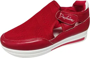 Ladmiple Shoes For Women Sneakers Slip Ons Fashion Casual Comfortable Lightweight Walking Shoes Platform Flats Loafers