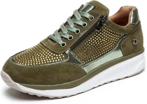 Ladmiple Shoes For Women Sneakers Slip Ons Lace ups Casual Leather Walking Shoes Summer Fashion Platform Flats Loafers