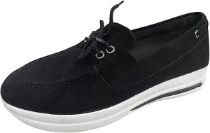Ladmiple Sneakers For Women Comfortable Shoes Slip On Platform Shoes Fashion Dressy Casual Summer Walking Flats Loafers