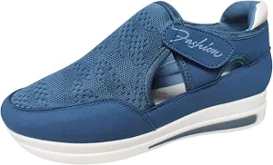 Ladmiple Sneakers For Women Slip On Wide Width Leather Walking Shoes Lace Up Dressy Casual Summer Platform Flats Loafers