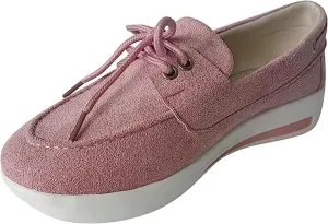 Ladmiple Sneakers For Women Slip On Wide Width Low Top Casual Canvas Walking Shoes Dressy Summer Fashion Flats Loafers