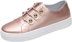 Lausiuoe Sneakers For Women Slip On Arch Support Walking Shoes Non Slip Fashion Casual Comfort Gym Sports Running Shoes