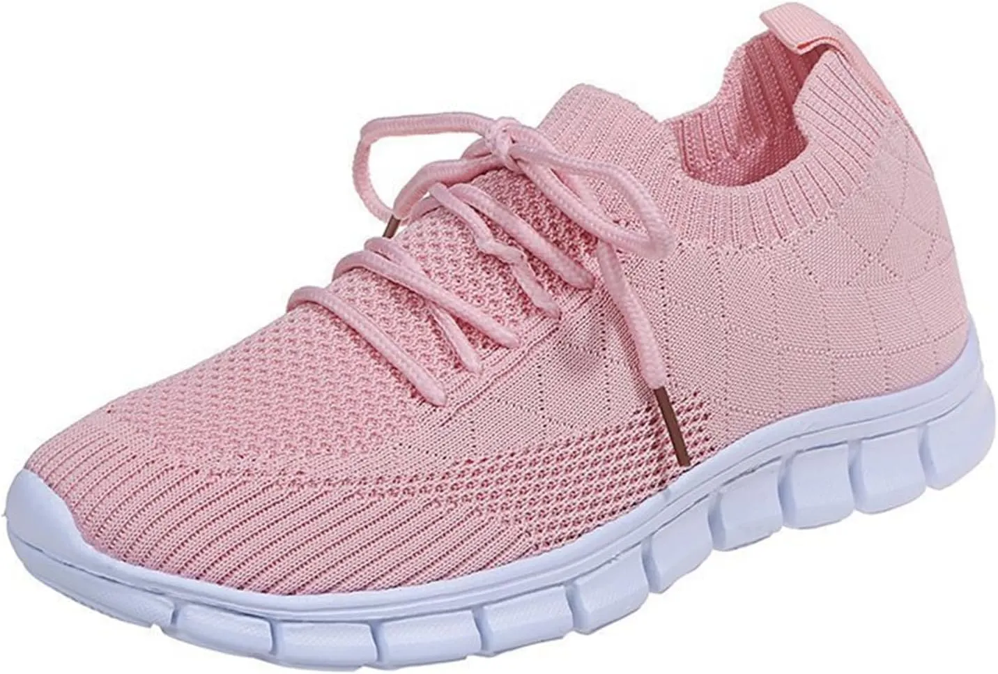 Lausiuoe Sneakers For Women Walking Shoes Slip On Comfort Light Weight Mesh Tennis Shoes Casual Sneakers for Gym Work
