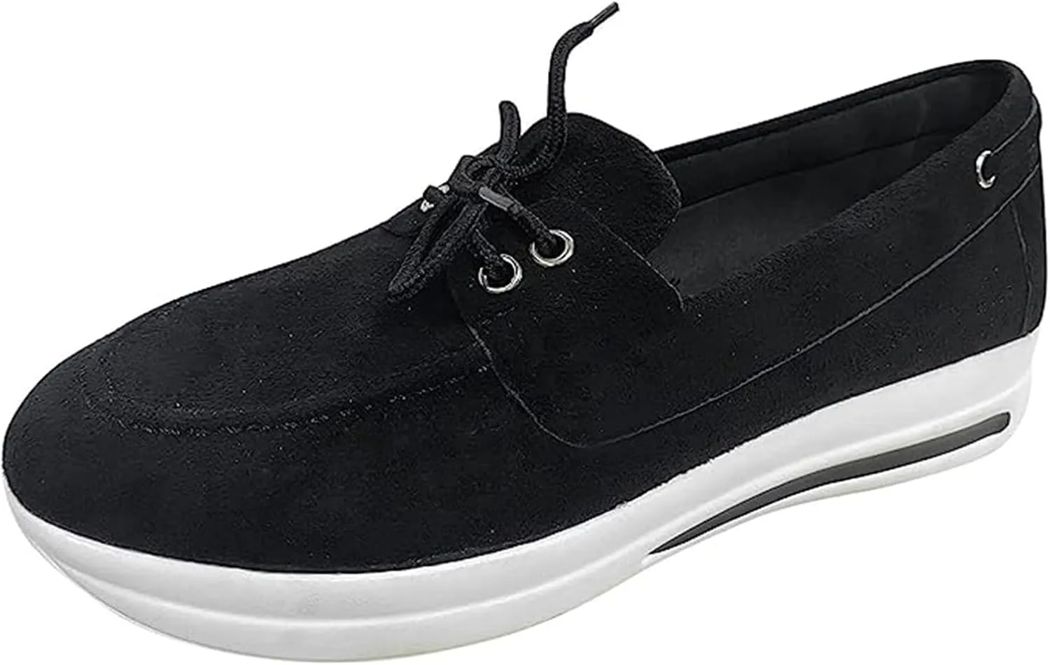 Lausiuoe Sneakers For Women Wide Width 8.5 Women's Canvas Shoes Low Cut Sneaker Casual Walking Shoes Classic Fall Fashion Lightweight Soft Comfort Breathable Slip On Flat Loafers
