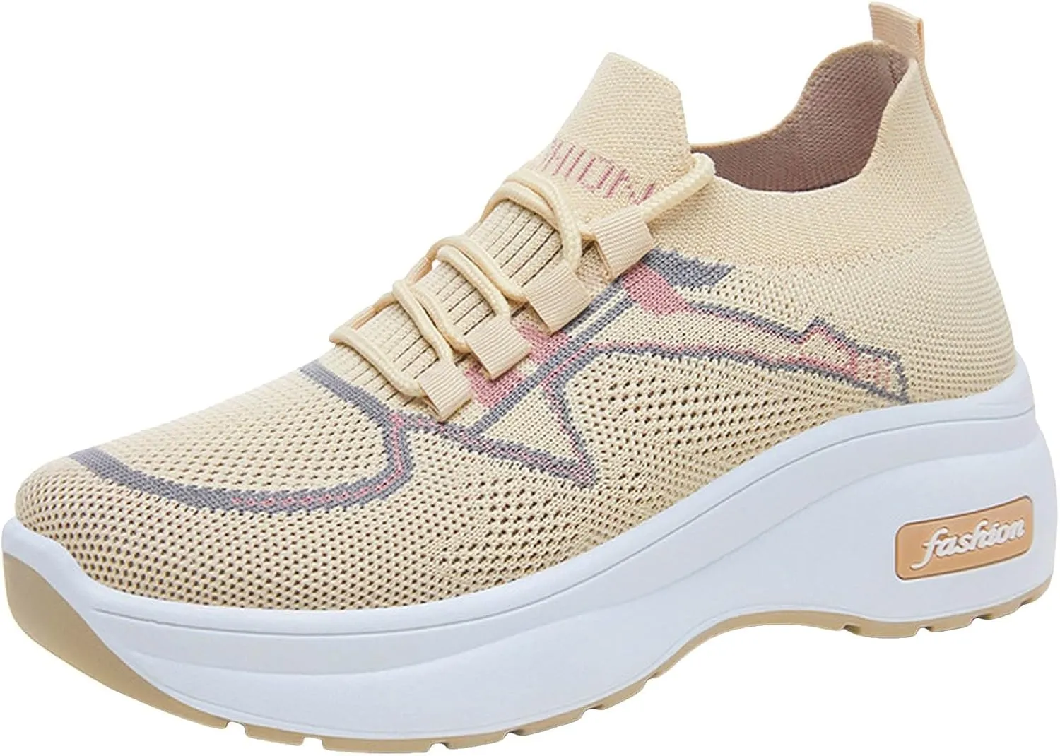 Loafers for Women Casual Women's Comfortable & Lightweight Loafers Slip On Sneakers Flat Cushioned Running Shoes Women