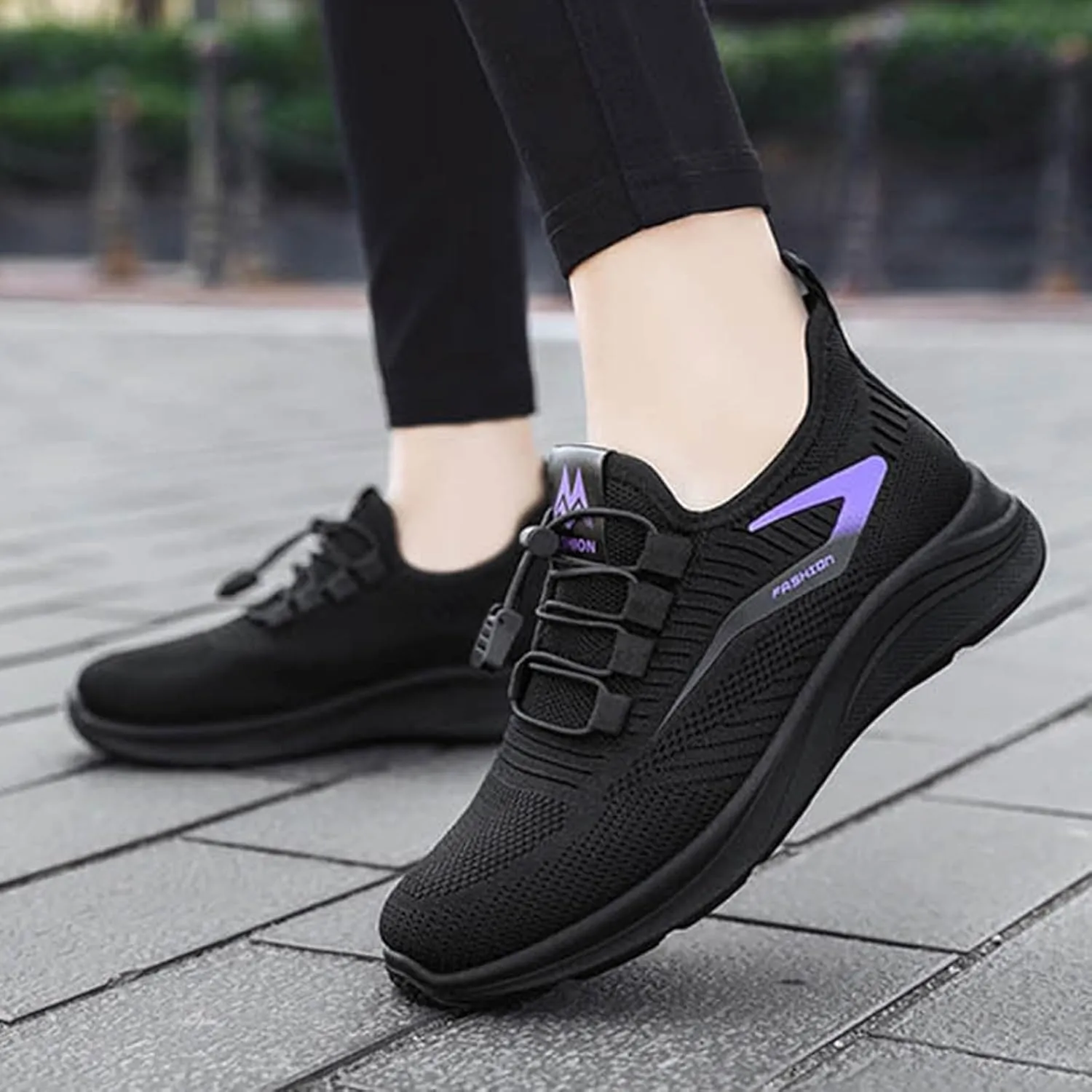 Loafers for Women Casual Women's Comfortable & Lightweight Loafers Slip On Sneakers Womens Wide Width Athletic Shoes