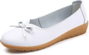 Loafers for Women Women's Breathable Flat Shoes Casual Beige Footwear for Everyday Comfort