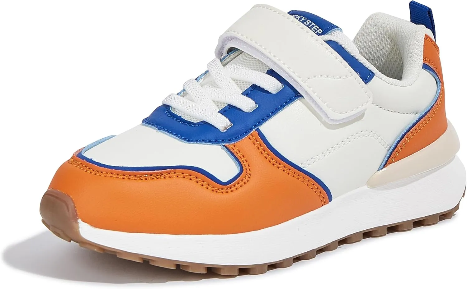 LUCKY STEP Kids Sneakers for Girls Boys Running Non-Slip Tennis Casual Walking Shoes Hook and Loop Unisex-Child Storybook Shoes for Big Kids, Little Kids & Toddlers