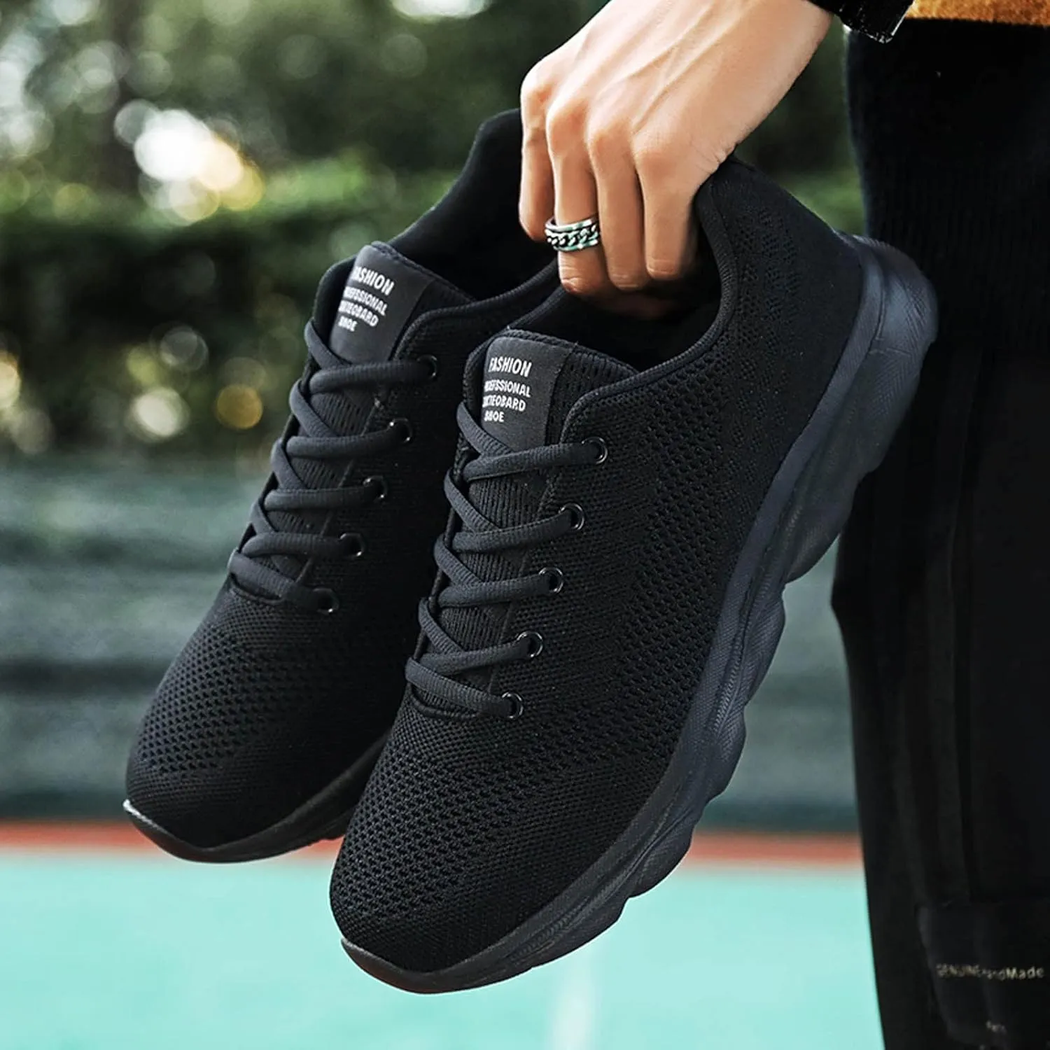 Men Slip on Walking Shoes Casual Dressy Memory Foam Breathable Lightweight Fashion Sneakers Non Slip Arch Support Cushioning Athletic Running Shoes