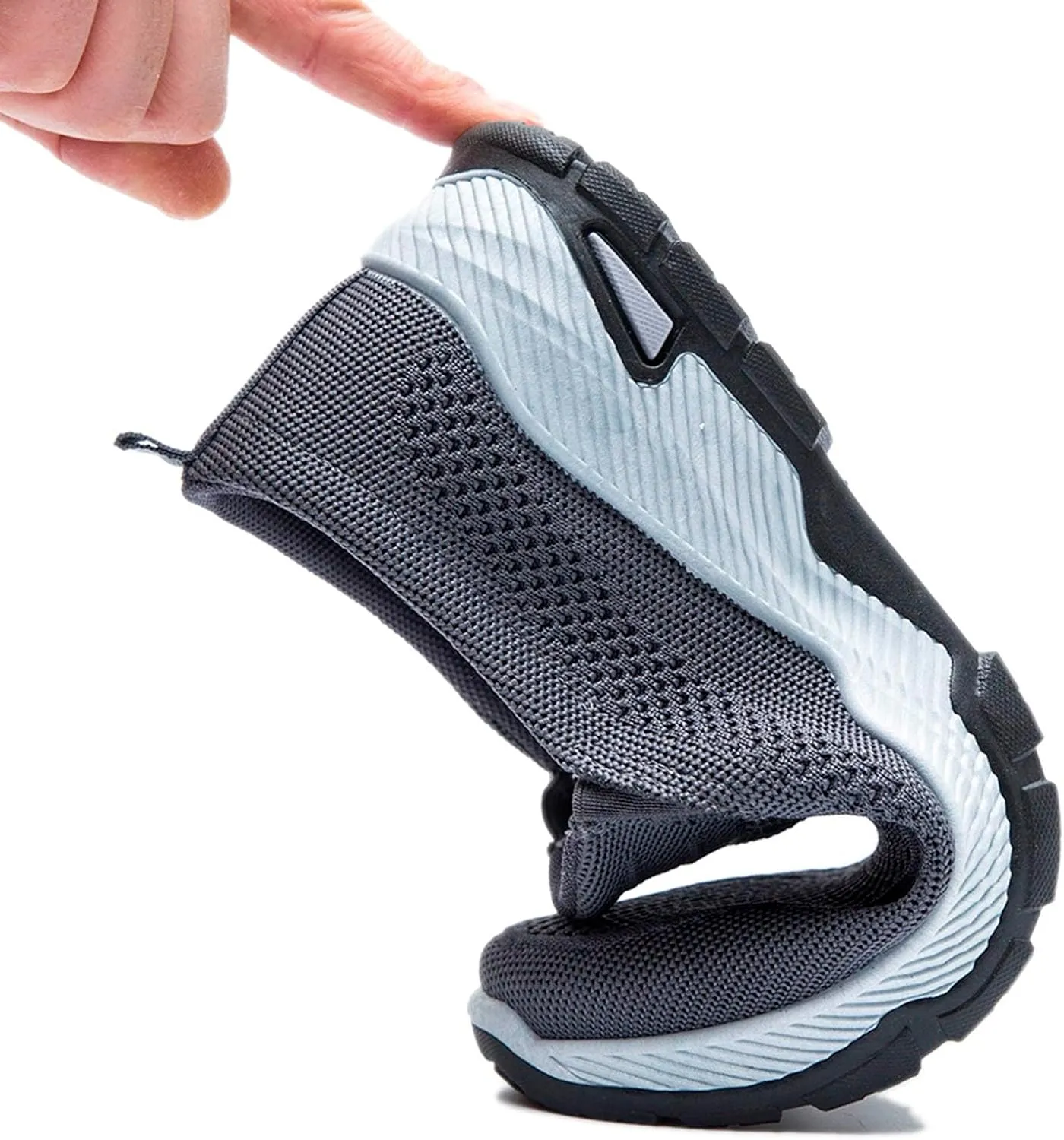 Men Slip on Walking Shoes Comfortable Memory Foam Breathable Fashion Sneakers Non Slip Indoor Outdoor Training Gym Shoes Wide Width