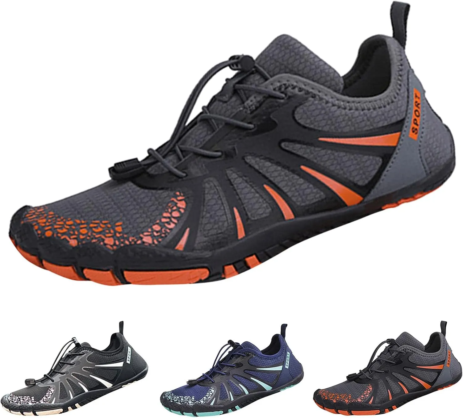 Men Sports Shoes Fashion New Pattern Wading Quick Drying Breathable Swimming Shoes Fitness Mens Fashion Sneaker