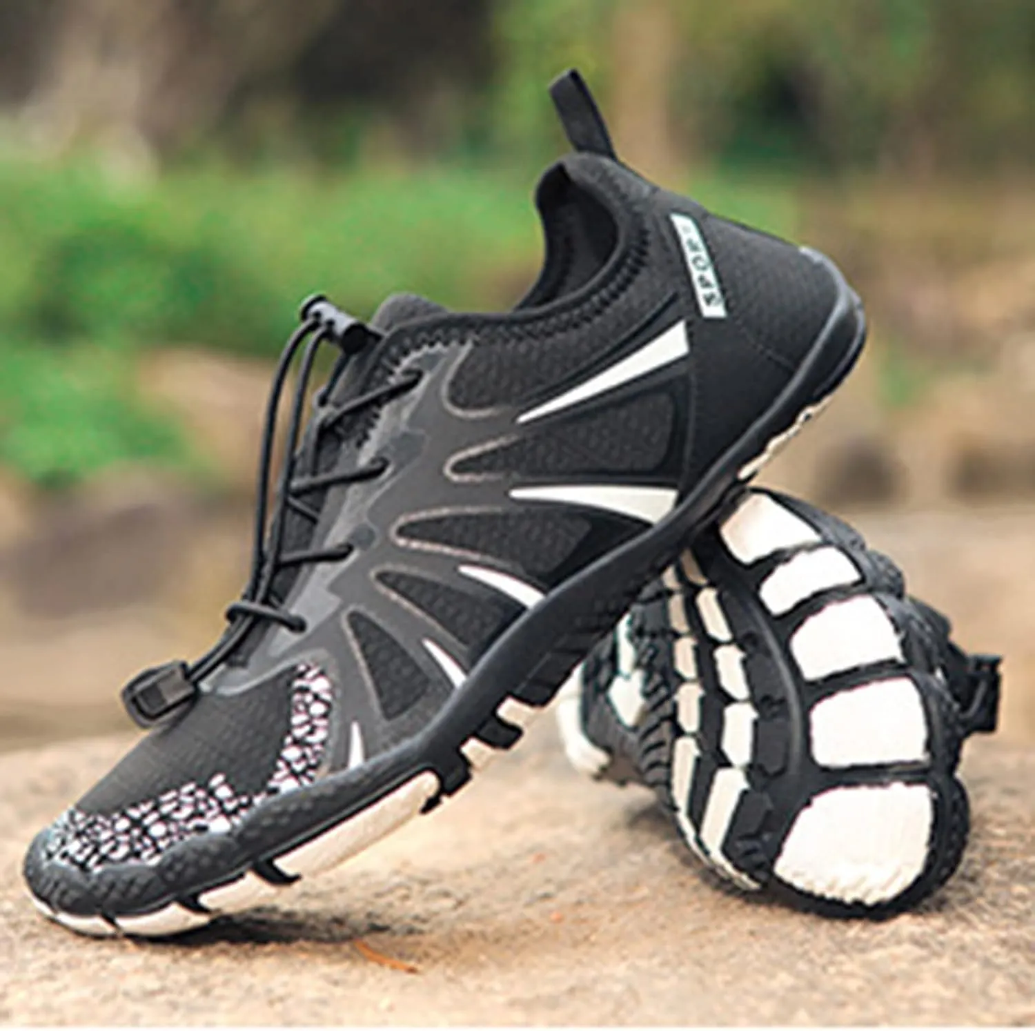 Men Sports Shoes Fashion New Pattern Wading Quick Drying Breathable Swimming Shoes Fitness Mens Fashion Sneaker