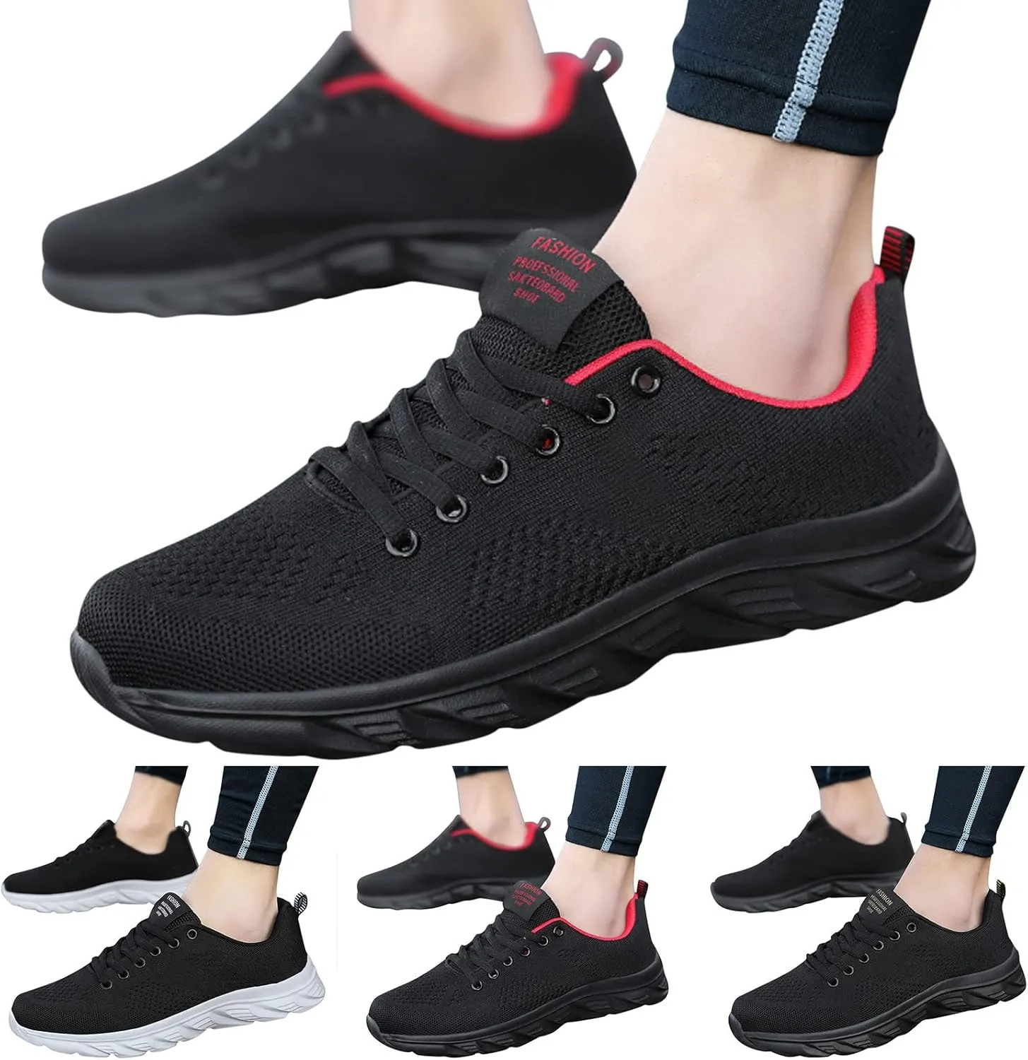 Men Sports Shoes Fashionable Color Matching New Pattern Summer Mesh Breathable Comfortable Thick Baseball Mens Sneaker