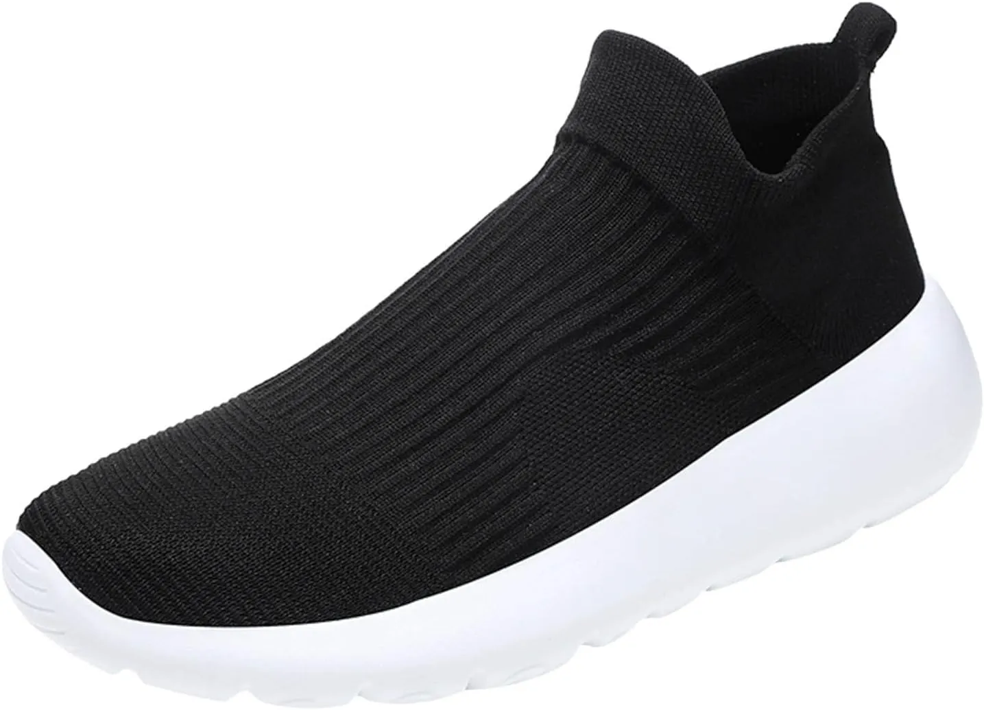 Men's Breathable Barefoot Shoes Comfortable Breathable Stretch Canvas Slip On Sneaker Barefoot Minimalist Shoes
