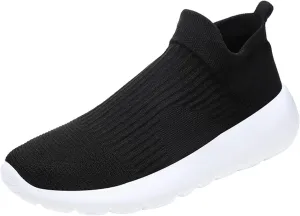 Men's Breathable Barefoot Shoes Comfortable Breathable Stretch Canvas Slip On Sneaker Barefoot Minimalist Shoes
