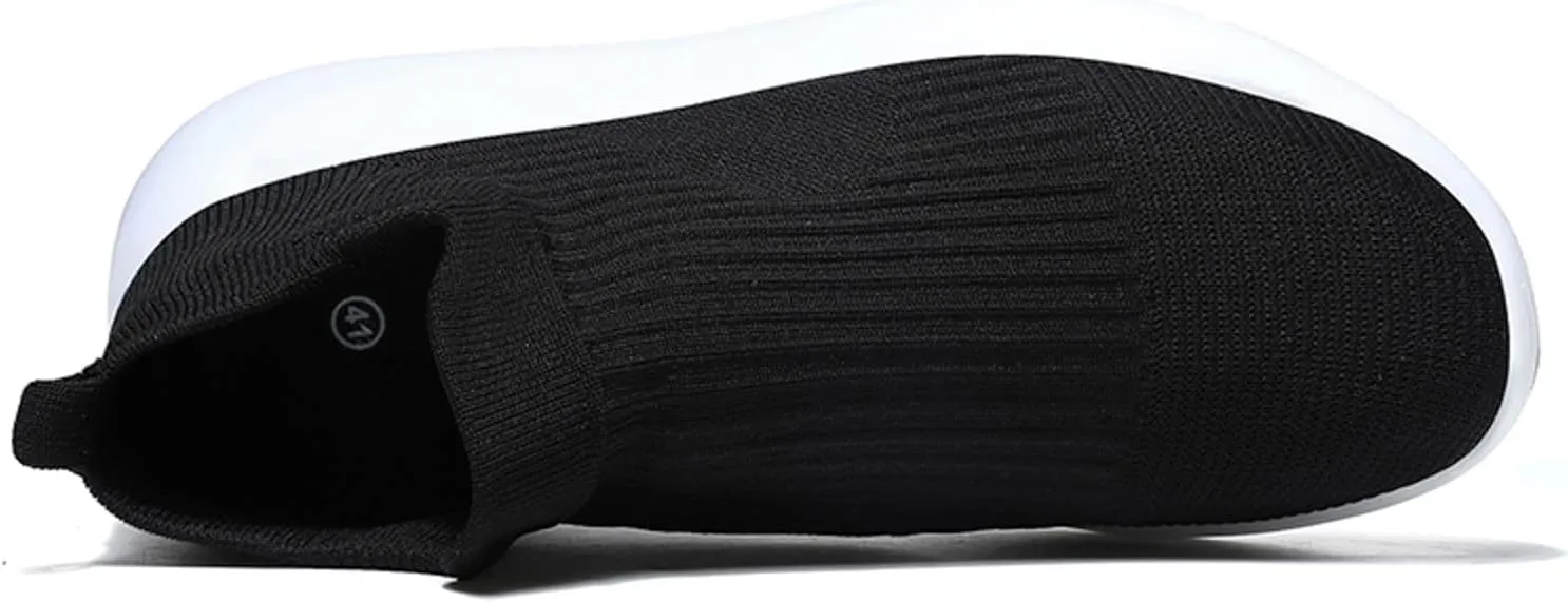 Men's Breathable Barefoot Shoes Comfortable Breathable Stretch Canvas Slip On Sneaker Barefoot Minimalist Shoes