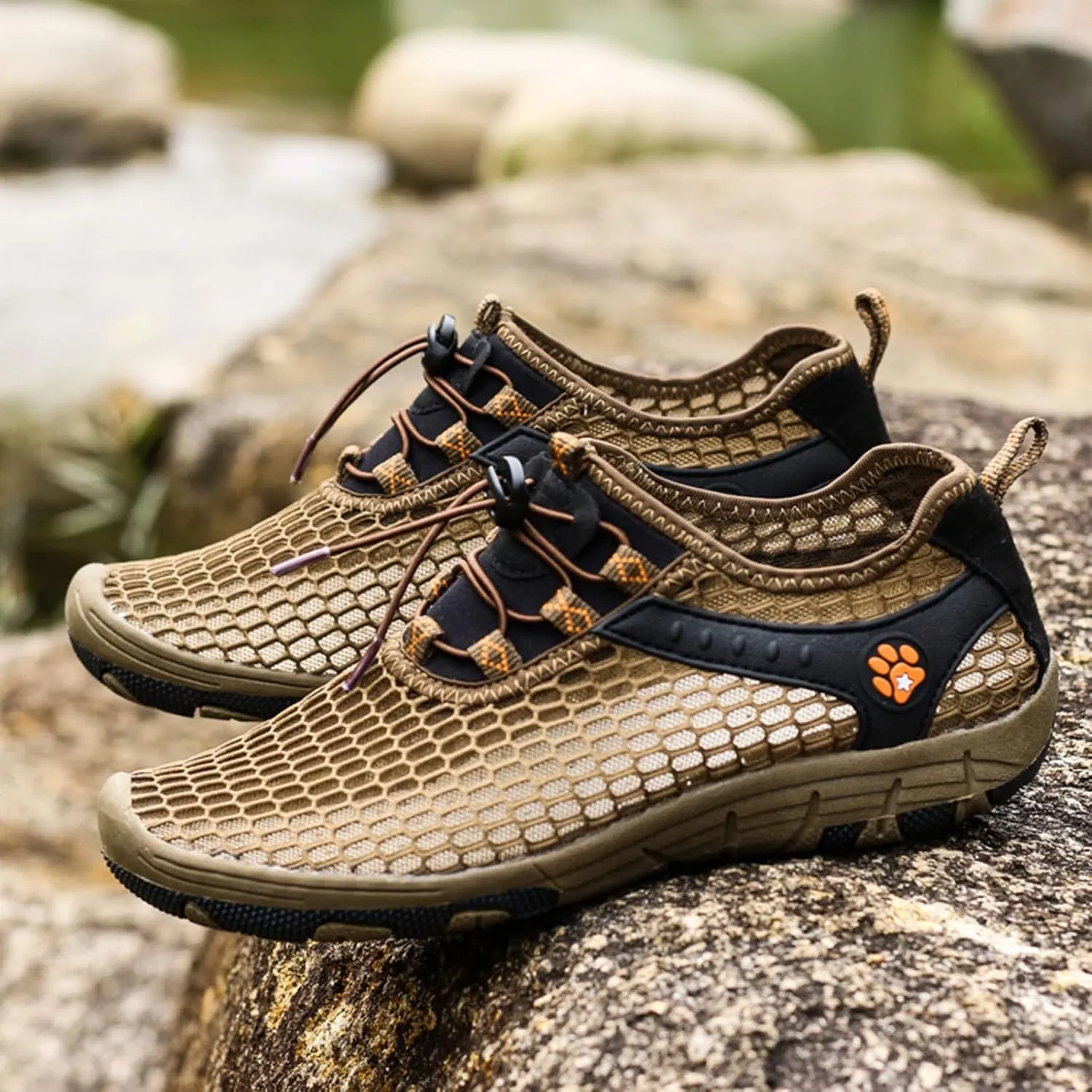 Men's Breathable Mesh Running Shoes Breathable and Light Outdoor Comfy Walking Shoe Business Formal Dress Shoes