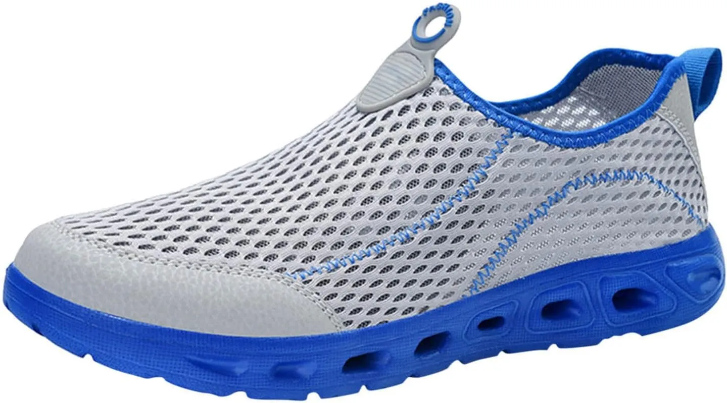 Mens Breathable Slip on Dress Shoes Casual Sneaker Mesh Breathable Walking Shoe Business Casual Versatile Shoes