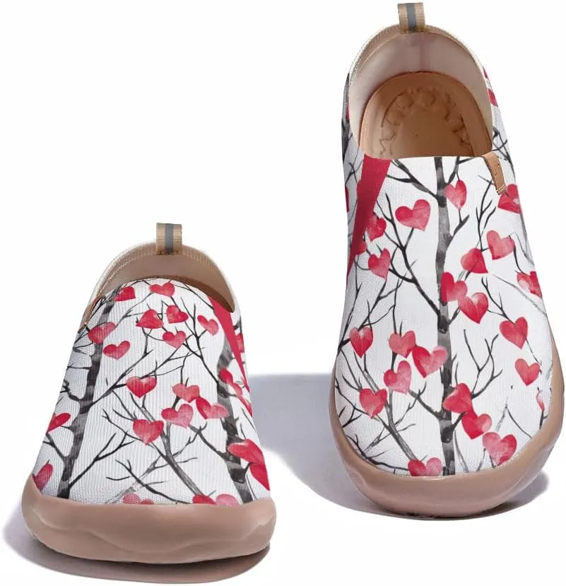 Men's Casual Knit Shoes Art Painted Slip Ons Loafers Lightweight Flats Travel Sneakers