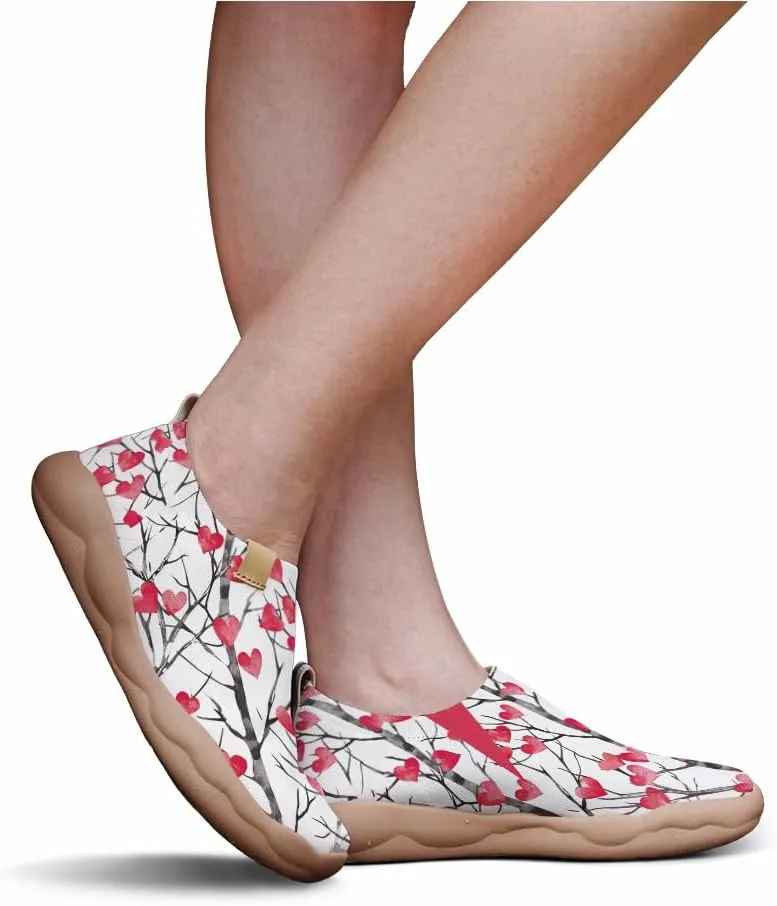 Men's Casual Knit Shoes Art Painted Slip Ons Loafers Lightweight Flats Travel Sneakers