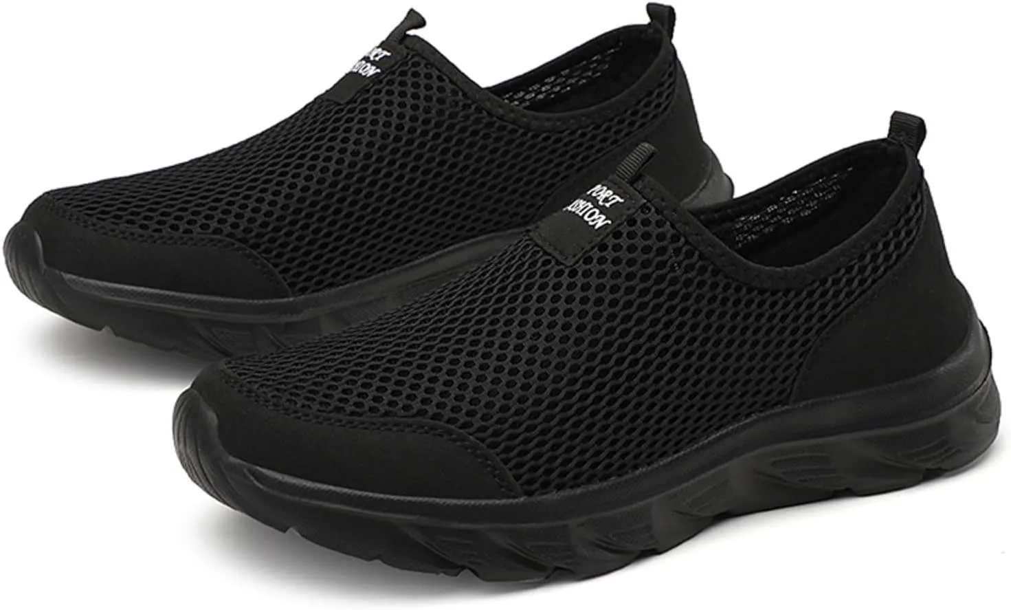 Mens Casual Slip on Walking Shoes Ultra Breathable Mesh Lightweight Comfortable Sneakers Non Slip Design for Running, Training & Outdoor Activities Fashion Men Summer Hiking Shoes