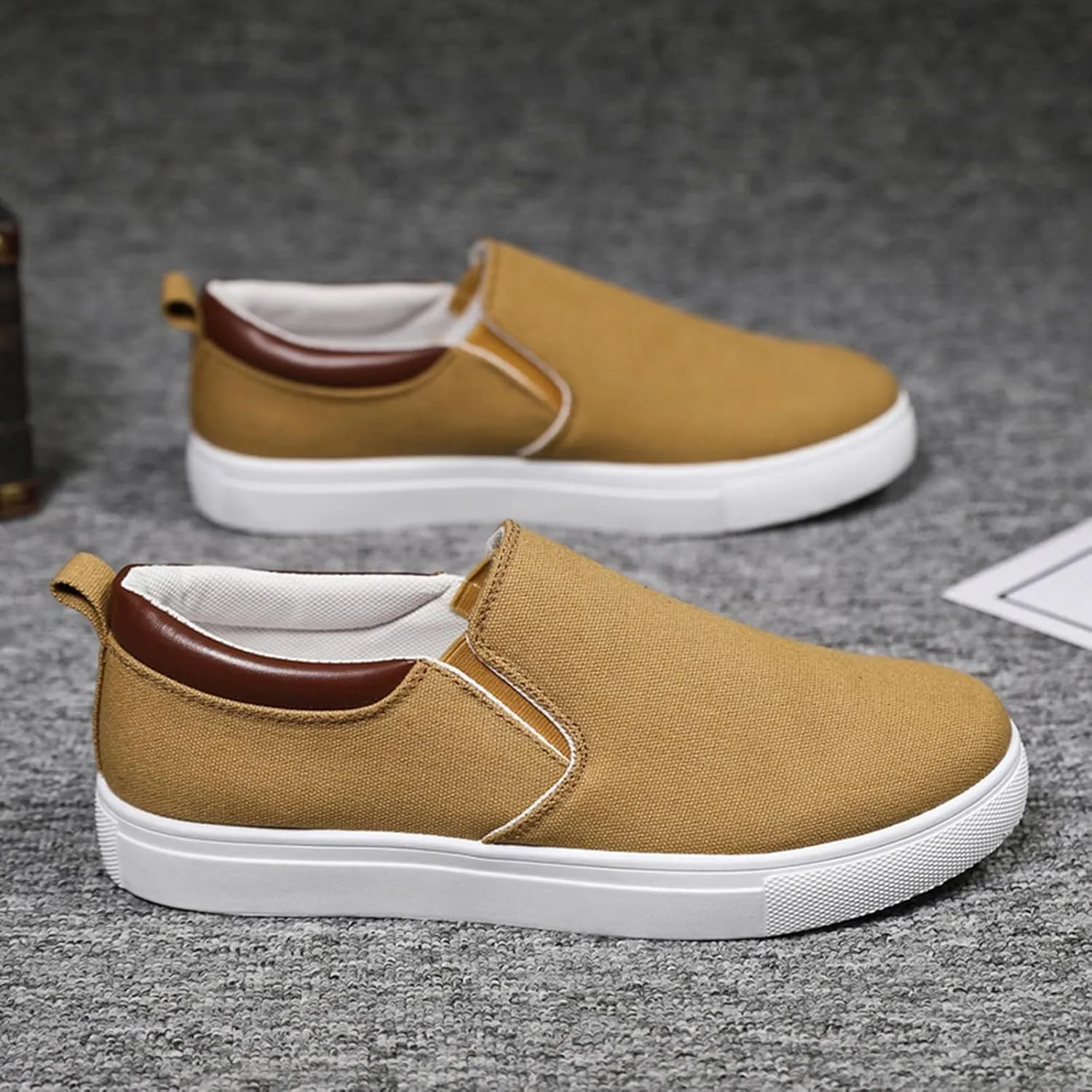 Men's Lightweight Non Slip Barefoot Shoes Breathable and Light Outdoor Comfy Walking Shoe Breathable Work Shoes