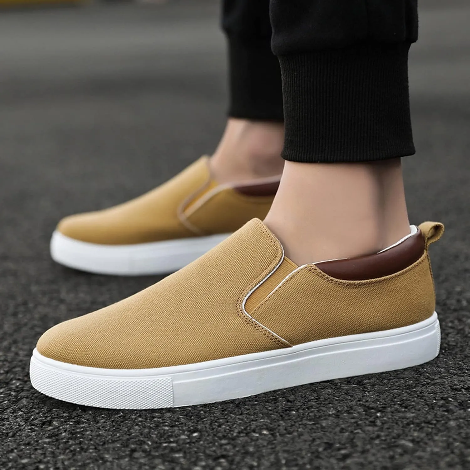 Men's Lightweight Non Slip Barefoot Shoes Breathable and Light Outdoor Comfy Walking Shoe Breathable Work Shoes