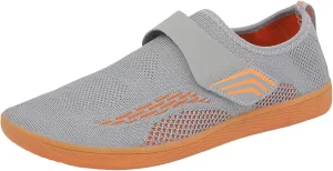 Men's Skate Flat Shoes with Adjustable Strap Men's Comfortable Breathable Mesh Shoes Lightweight Slip on Walking Footwear Summer Spring Daily Work and Workout Gym