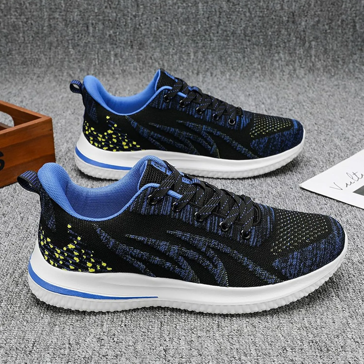 Mens Slip on Shoes Men's Sneakers Sneaker for Men Shoe for Men Lightweight Breathable Sneaker