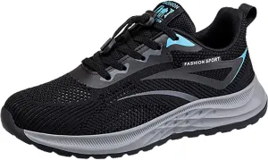 Men's Slip on Walking Shoes Comfortable Memory Foam Hiking Shoes Breathable Fashion Sneakers Non Slip Travel Jogging Training Gym Shoes Wide Width