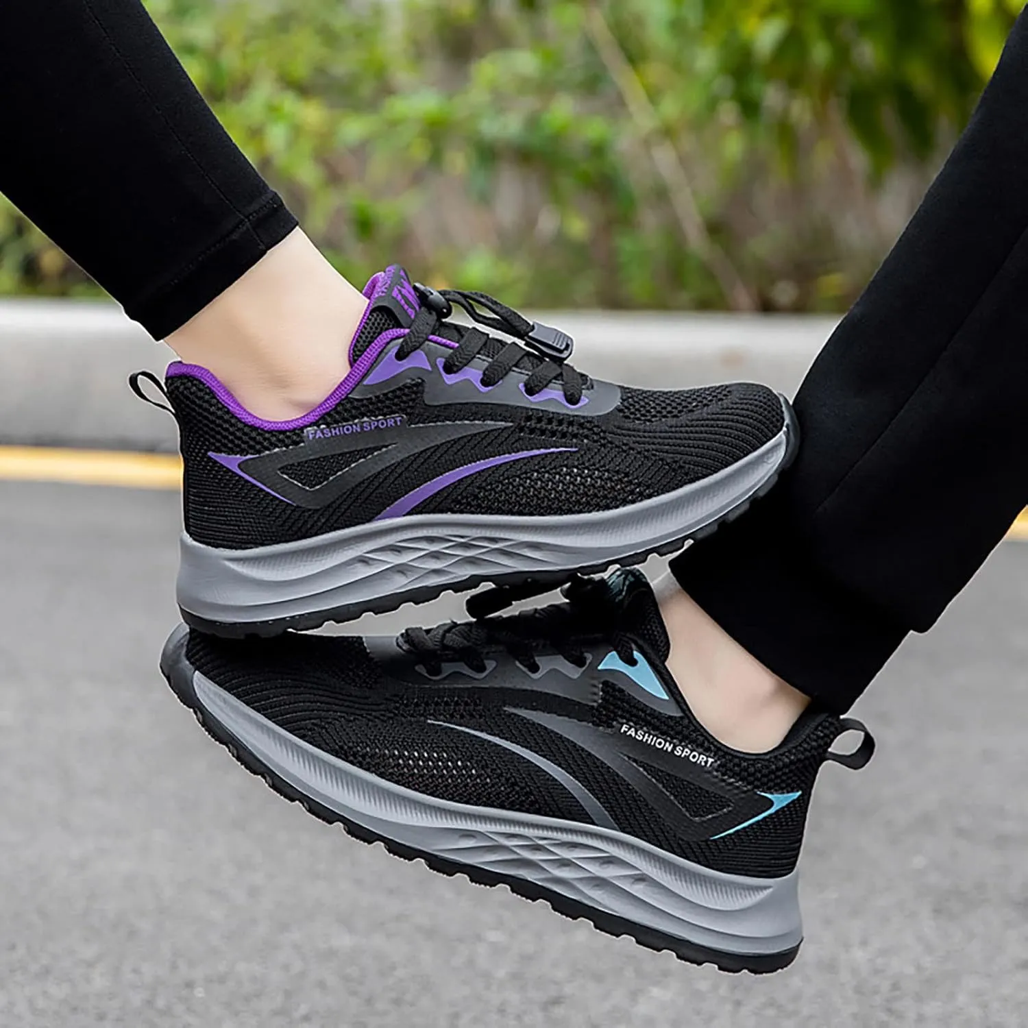 Men's Slip on Walking Shoes Comfortable Memory Foam Hiking Shoes Breathable Fashion Sneakers Non Slip Travel Jogging Training Gym Shoes Wide Width