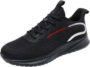 Men's Slip on Walking Shoes Comfortable Memory Foam Ultra Lightweight Breathable Fashion Sneakers Non Slip Travel Jogging Training Gym Shoes Wide Width