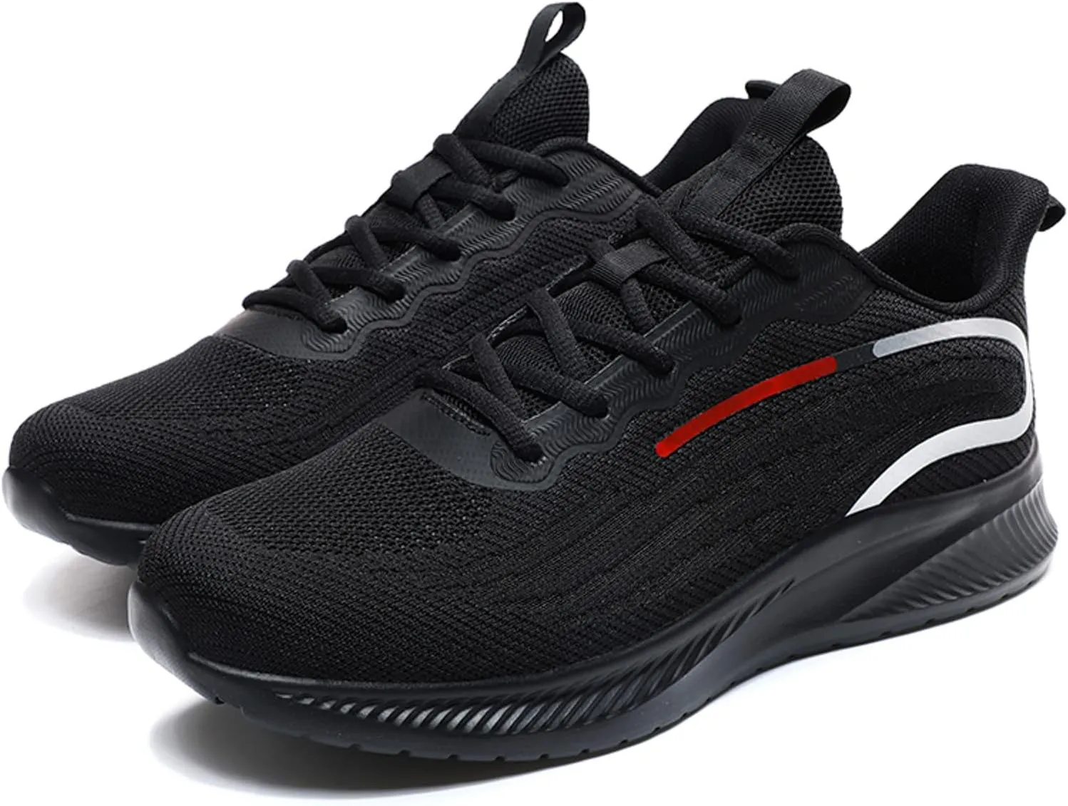 Men's Slip on Walking Shoes Comfortable Memory Foam Ultra Lightweight Breathable Fashion Sneakers Non Slip Travel Jogging Training Gym Shoes Wide Width