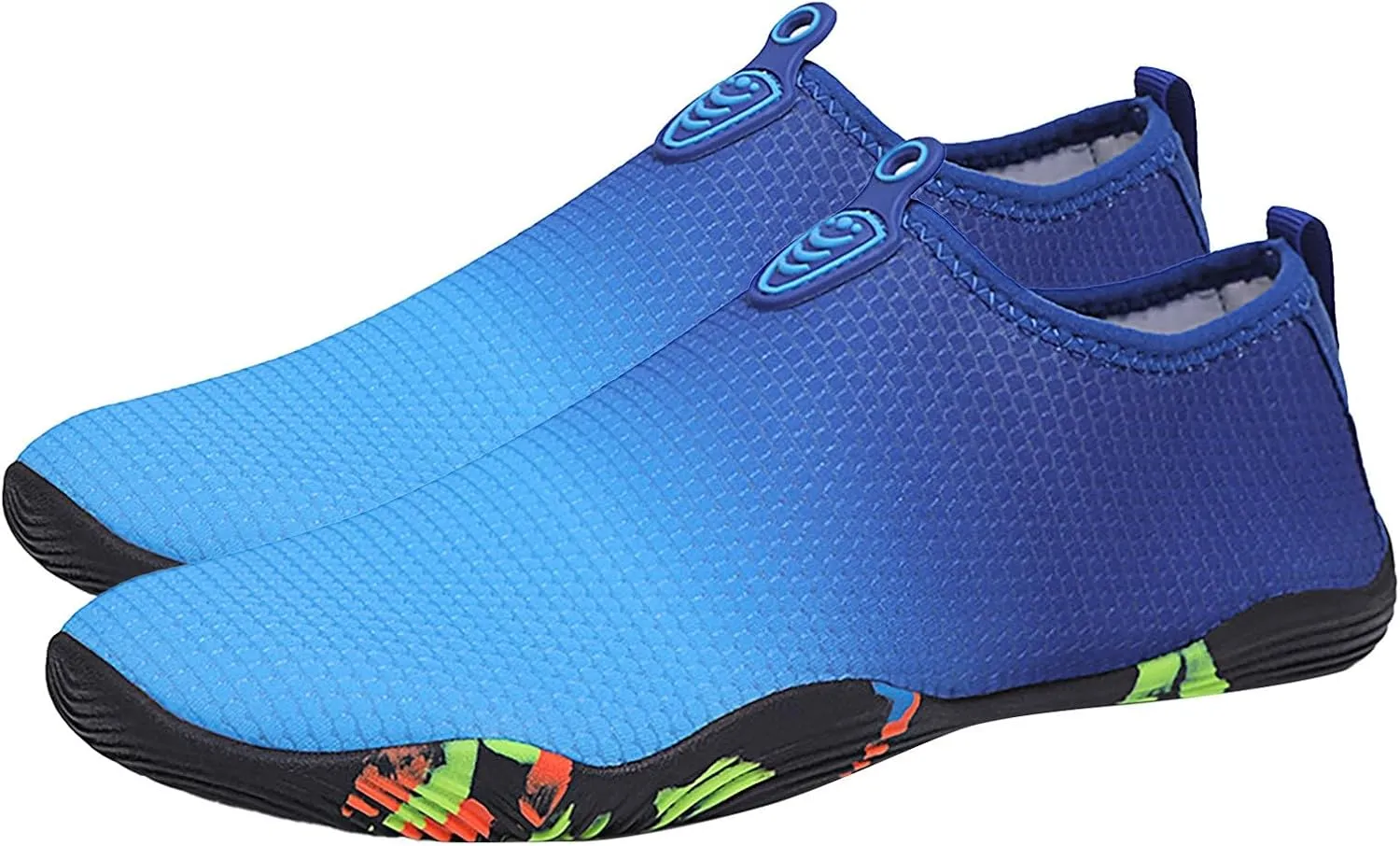 Mens Water Shoes Wide Width Breathable Barefoot Shoes Wide Feet Beach Sports Quick Dry for Boating Fishing Diving Surfing