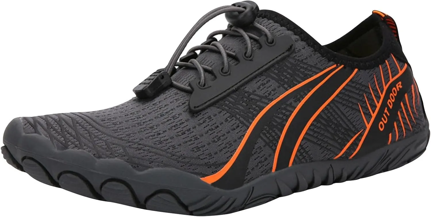 Mens Womens Water Shoes Barefoot Quick Dry Aqua Beach Swim Pool Shoes Lightweight Outdoor Sports Hiking Surf Yoga Exercise Footwear