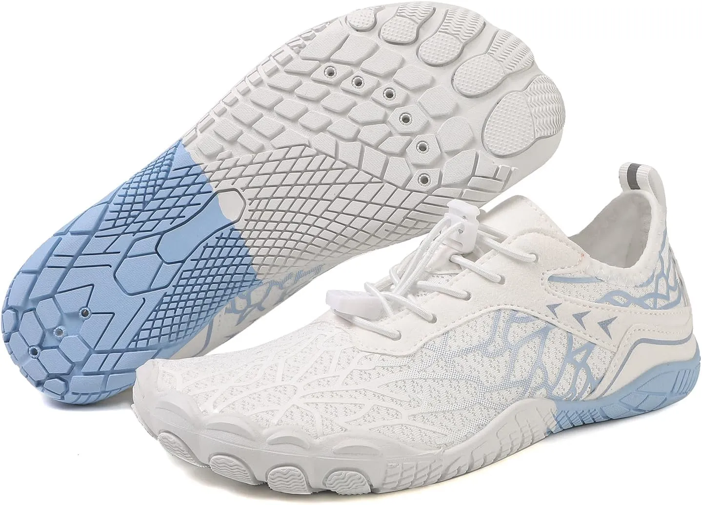 Mmoneyake Hike Barefoot Shoes Women Men Wide Toe Box Healthy & Non-Slip Barefoot Shoes Outdoor Hiking Shoe Grounded Footwear Unisex