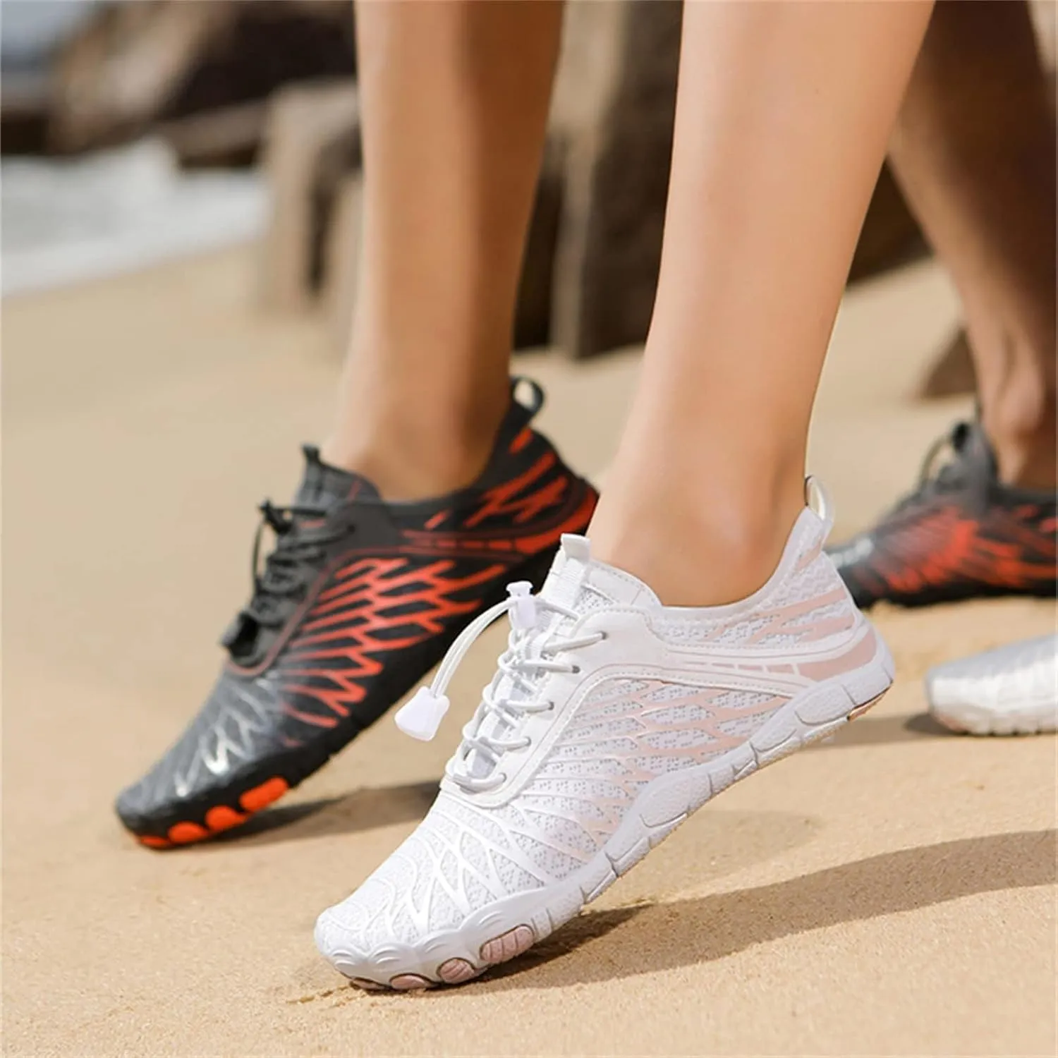 Mmoneyake Hike Barefoot Shoes Women Men Wide Toe Box Healthy & Non-Slip Barefoot Shoes Outdoor Hiking Shoe Grounded Footwear Unisex